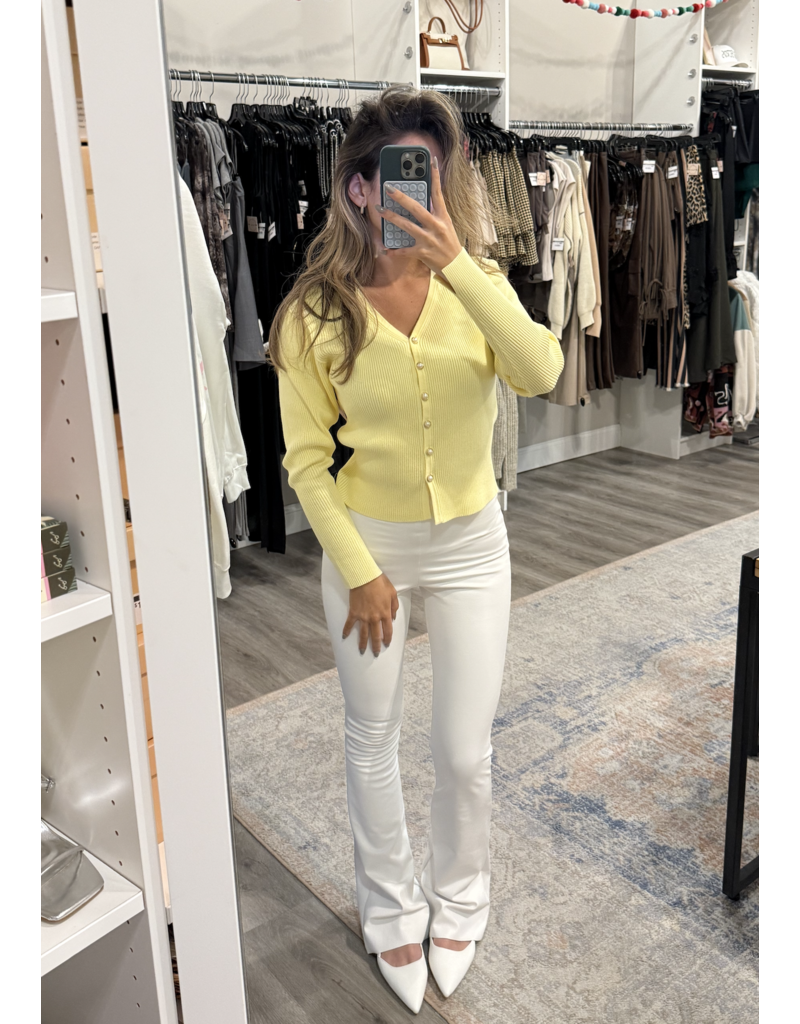 Commando & Christinas Boutique Collab Faux Leather Flare Legging