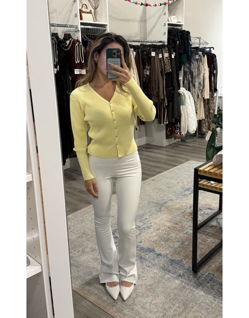 Commando & Christinas Boutique Collab Faux Leather Flare Legging