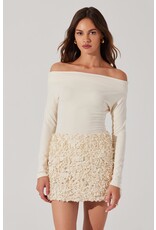 ASTR Ena Rosette Mini Skirt