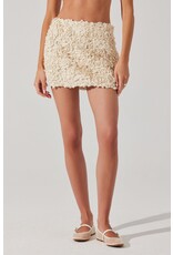 ASTR Ena Rosette Mini Skirt