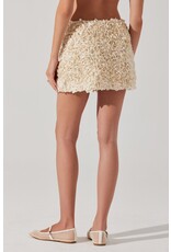 ASTR Ena Rosette Mini Skirt