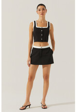 ASTR Rory Contrast Trim Top