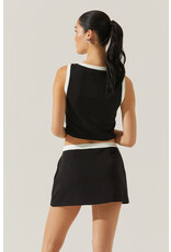 ASTR Rory Contrast Trim Skort
