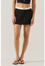 ASTR Rory Contrast Trim Skort