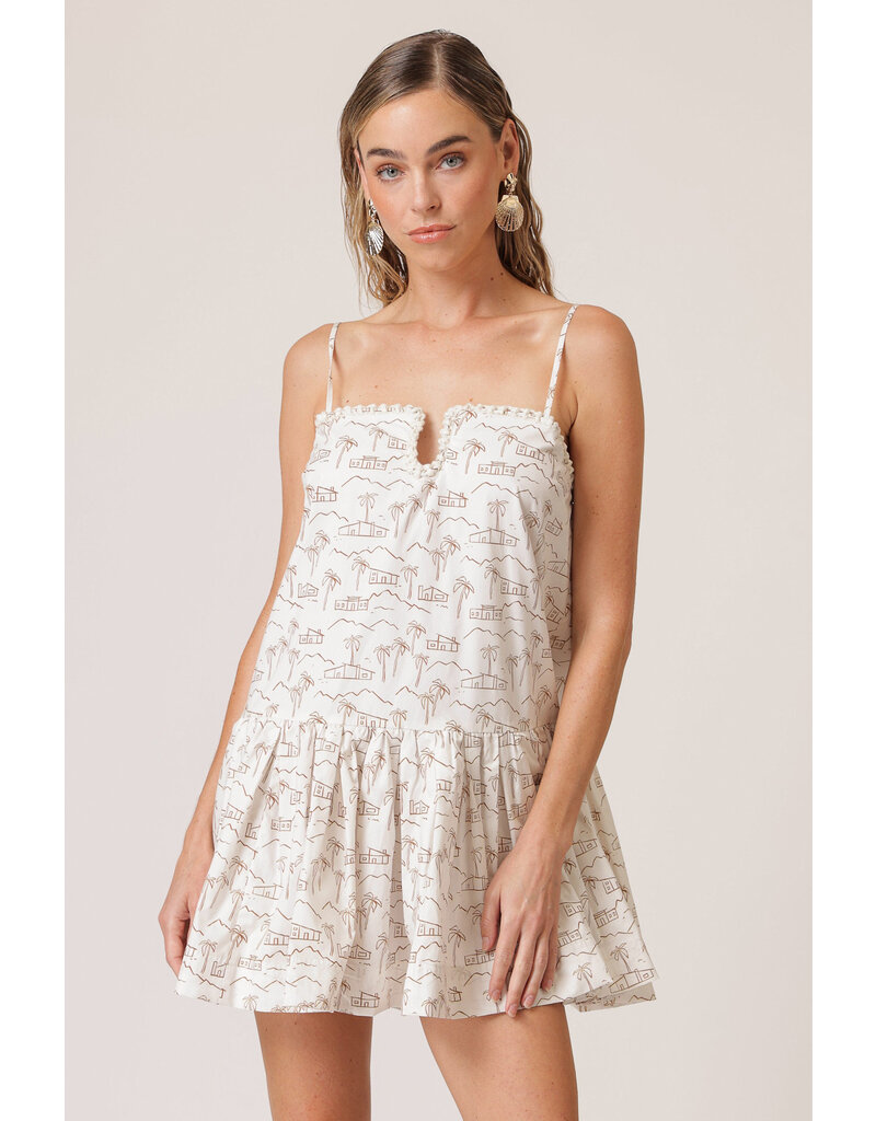 Line and Dot Edwina Mini Dress
