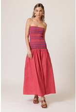 Line and Dot Claudine Smocked Dress