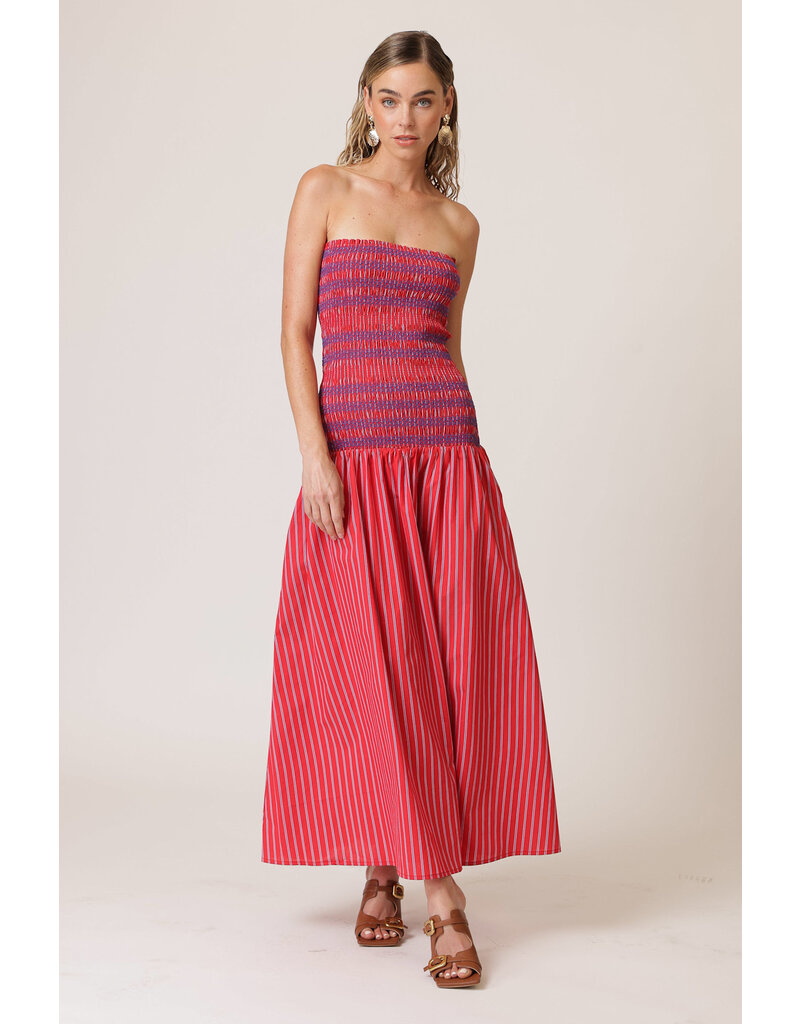 Line and Dot Claudine Smocked Dress