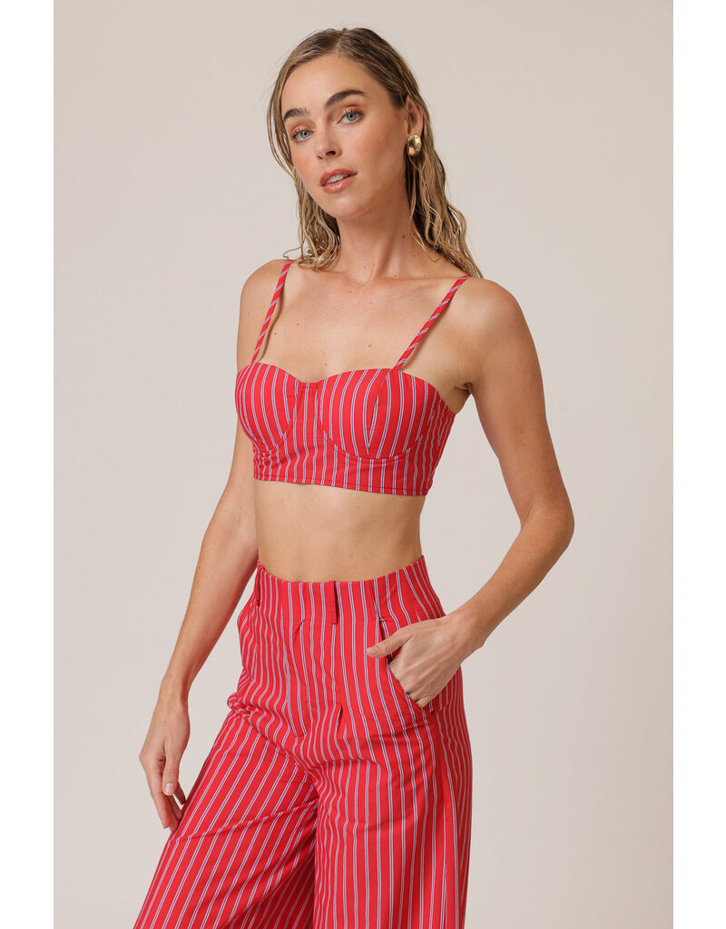 Line and Dot Claudine Bralette