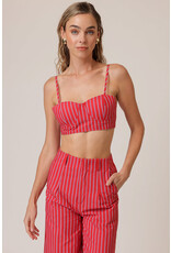 Line and Dot Claudine Bralette