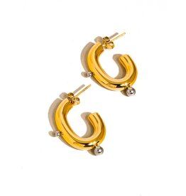 Flanerie Alsace 18K Gold Non-Tarnish Earring
