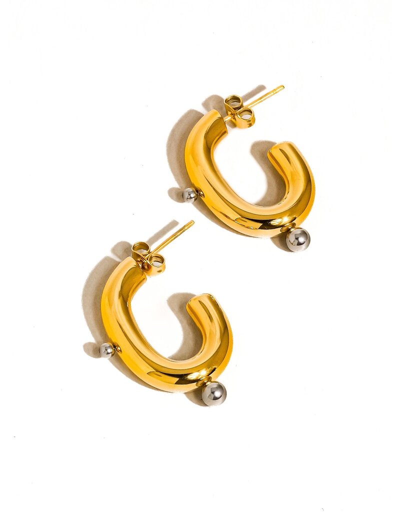 Flanerie Alsace 18K Gold Non-Tarnish Earring