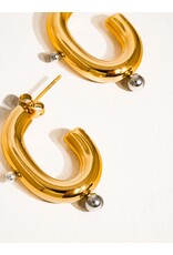 Flanerie Alsace 18K Gold Non-Tarnish Earring