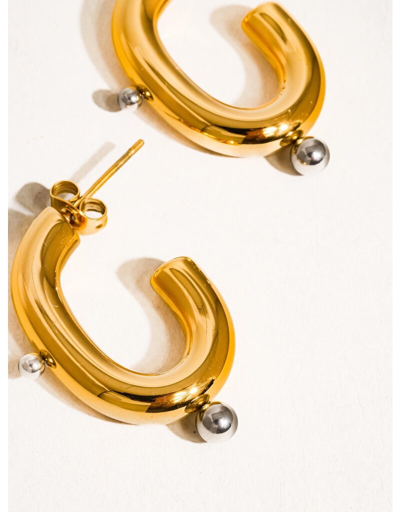 Flanerie Alsace 18K Gold Non-Tarnish Earring