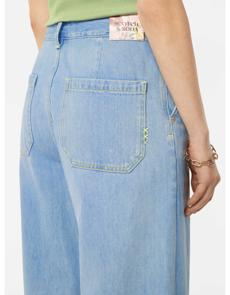 Scotch & Soda The Wave Wide Leg Jeans