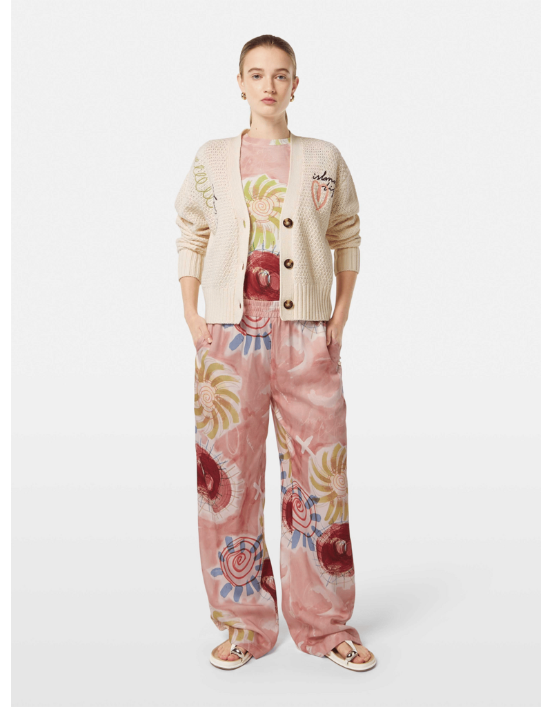 Scotch & Soda Embroidered Relaxed-Fit Cardigan