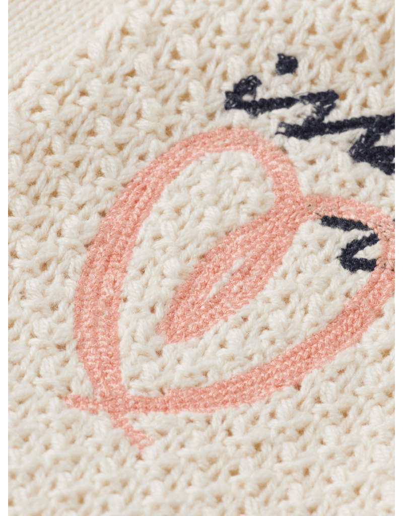 Scotch & Soda Embroidered Relaxed-Fit Cardigan