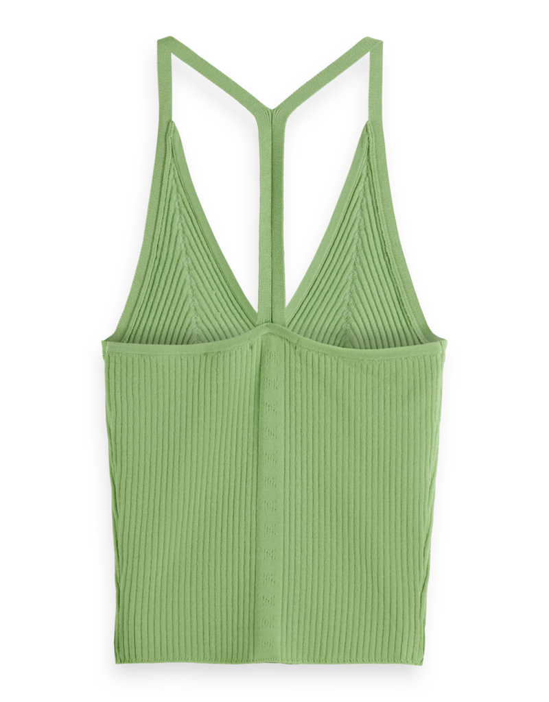 Scotch & Soda Rib Racer Knitted Tank