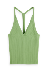 Scotch & Soda Rib Racer Knitted Tank