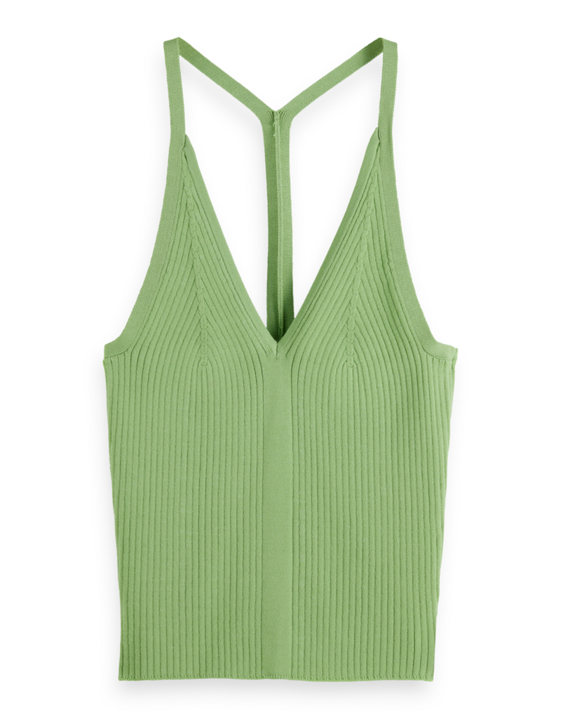 Scotch & Soda Rib Racer Knitted Tank