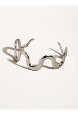 Flanerie Félix Silver Non-Tarnish Bold Statement Bracelet