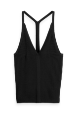 Scotch & Soda Rib Racer Knitted Tank