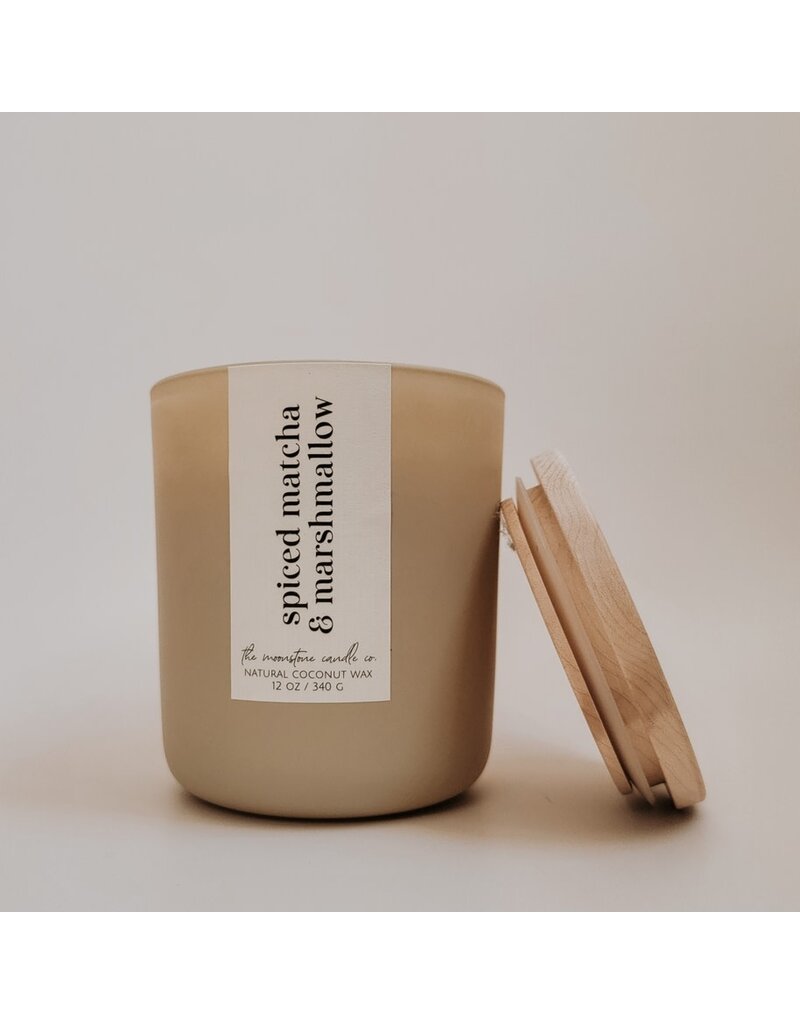 Spiced Matcha & Marshmallow Natural Coconut Wax Candle