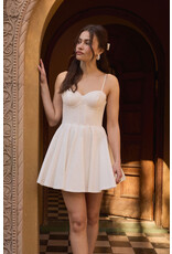 ASTR Fenna Textured Corset Mini Dress
