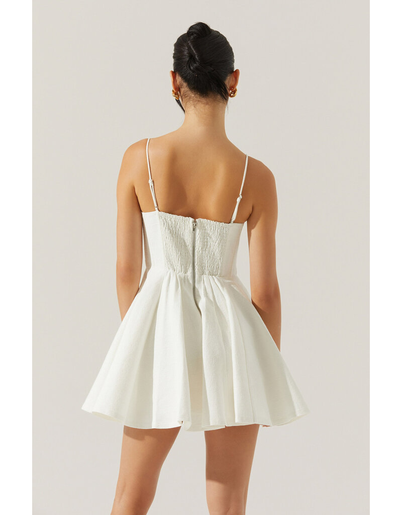 ASTR Fenna Textured Corset Mini Dress