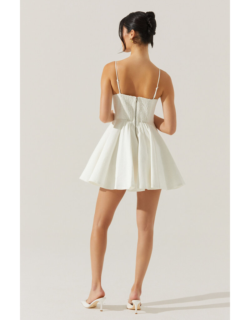 ASTR Fenna Textured Corset Mini Dress