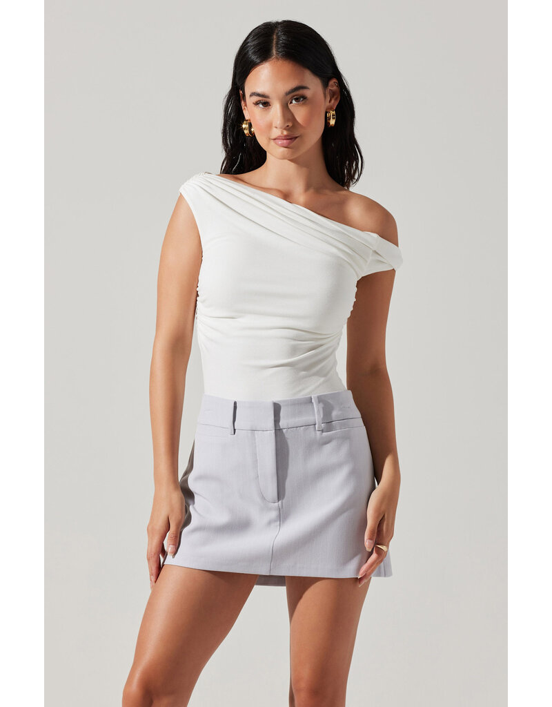 ASTR Fiora Asymmetrical Bodysuit