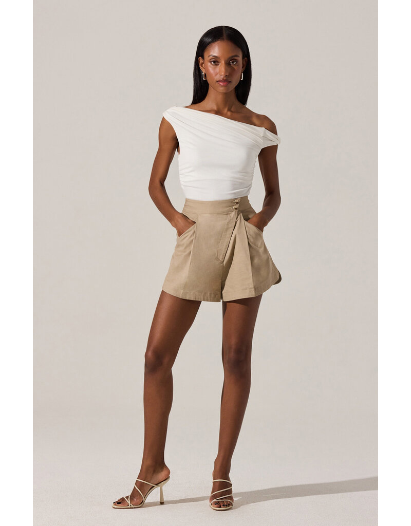 ASTR Fiora Asymmetrical Bodysuit