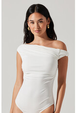 ASTR Fiora Asymmetrical Bodysuit