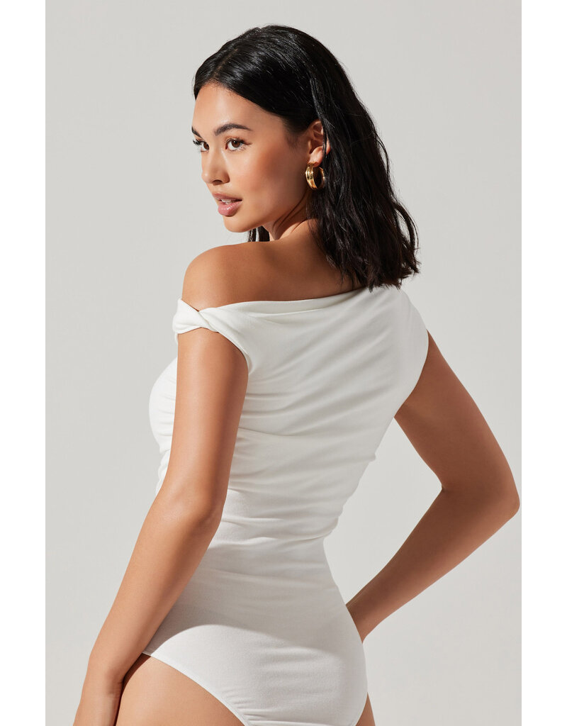 ASTR Fiora Asymmetrical Bodysuit
