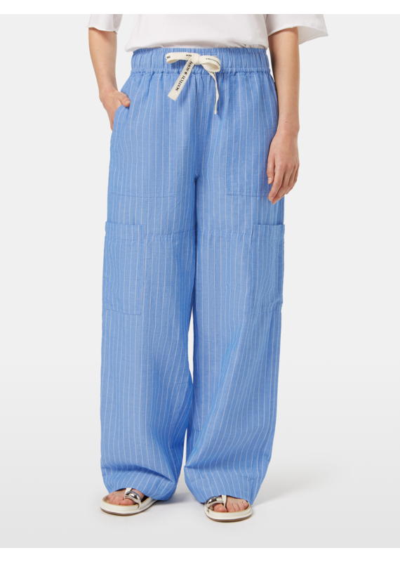 Scotch & Soda Noa High Rise Wide Leg Cargo Pant