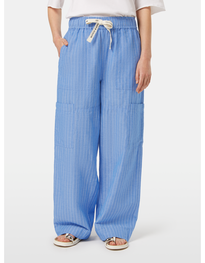 Scotch & Soda Noa High Rise Wide Leg Cargo Pant