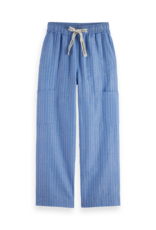 Scotch & Soda Noa High Rise Wide Leg Cargo Pant