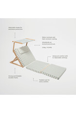 Sunnylife Pool House Daybed - Fold Up Beach Chair