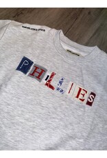 Unemployed Denim Phillies Custom Crew Neck *Xtina's Exclusive*