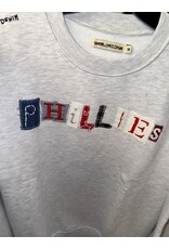 Unemployed Denim Phillies Custom Crew Neck *Xtina's Exclusive*