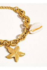 Flanerie Aspen 18K Gold Non-Tarnish Chain Bracelet