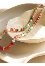 Flanerie Sunny Non-Tarnish Boho Beaded Necklace