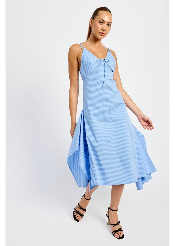 En Saison Lilith Stripe Midi Maxi Dress