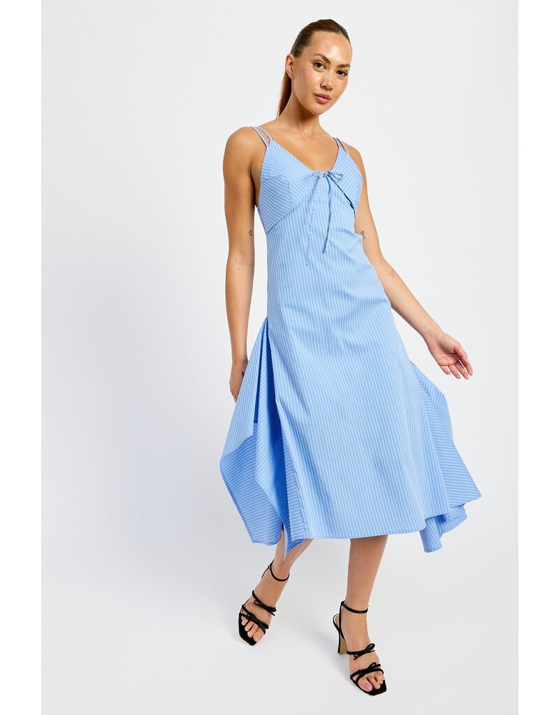 En Saison Lilith Stripe Midi Maxi Dress