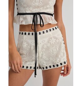 For Love & Lemons Charlotte Lace Short