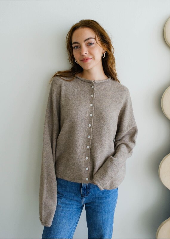 Things Between Mocha Piper Cardigan