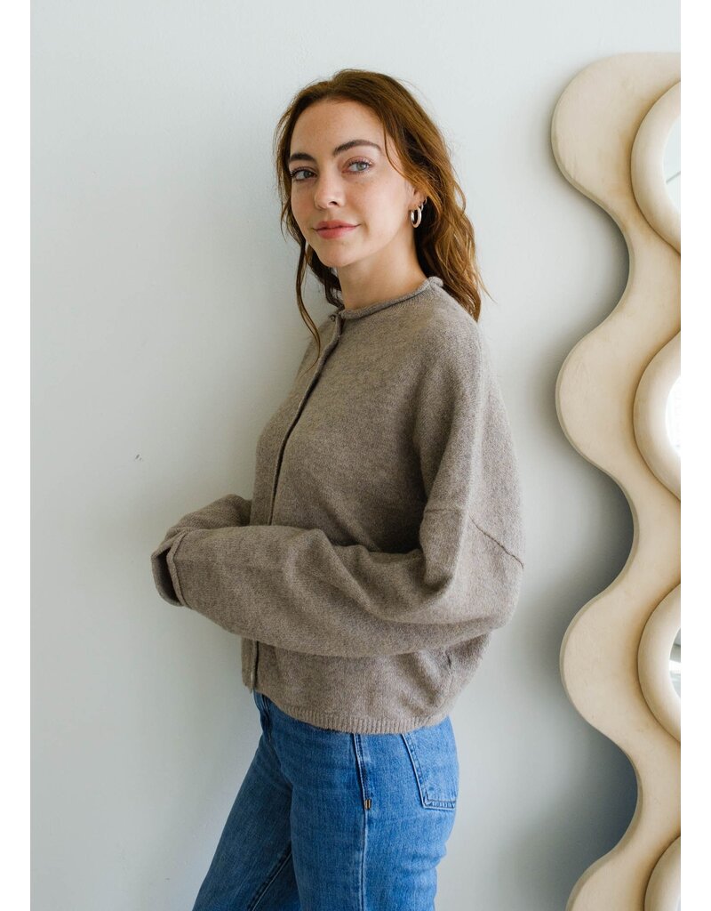 Things Between Mocha Piper Cardigan