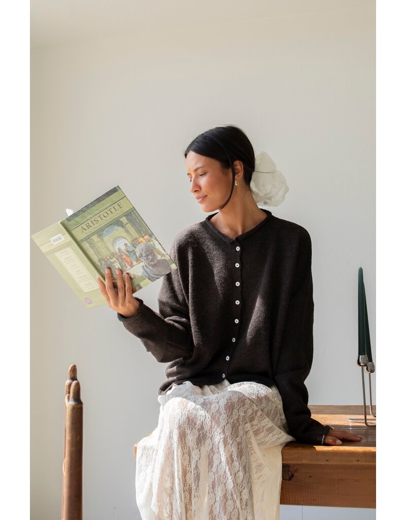 Things Between Chocolate Piper Cardigan