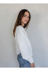 Things Between White Piper Cardigan