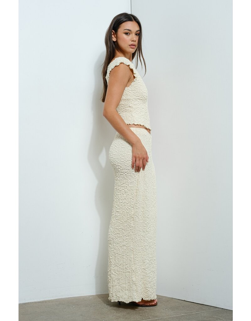 Pretty Garbage Michaela Textured Maxi Skirt