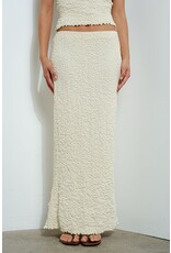 Pretty Garbage Michaela Textured Maxi Skirt